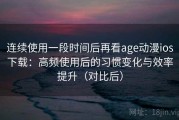 连续使用一段时间后再看age动漫ios下载：高频使用后的习惯变化与效率提升（对比后）