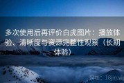 多次使用后再评价白虎图片：播放体验、清晰度与资源完整性观察（长期体验）