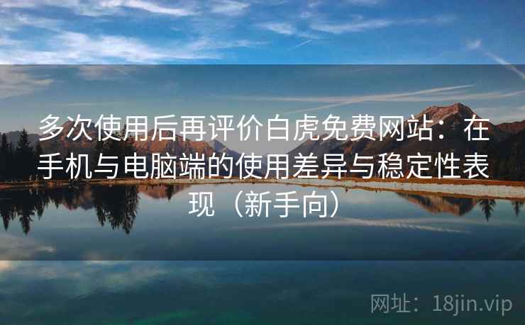 多次使用后再评价白虎免费网站：在手机与电脑端的使用差异与稳定性表现（新手向）