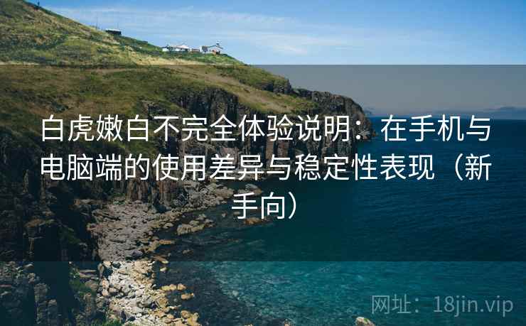 白虎嫩白不完全体验说明：在手机与电脑端的使用差异与稳定性表现（新手向）